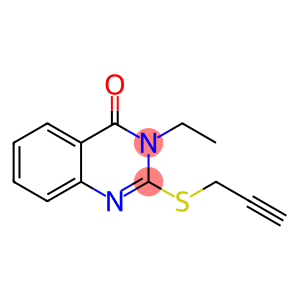 3-ethyl-2-(2-propynylsulfanyl)-4(3H)-quinazolinone