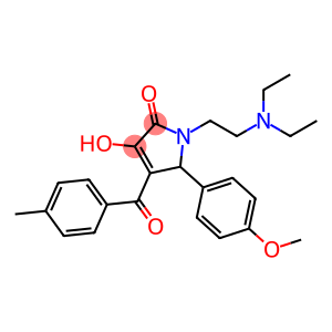 1-[2-(diethylamino)ethyl]-3-hydroxy-5-[4-(methyloxy)phenyl]-4-[(4-methylphenyl)carbonyl]-1,5-dihydro-2H-pyrrol-2-one