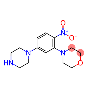 4-(2-NITRO-5-PIPERAZIN-1-YLPHENYL)MORPHOLINE