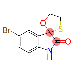 5-BROMO-3,3-(ETHYLENEOXOTHIO)-1,3-DIHYDRO-INDOLE-2-ONE