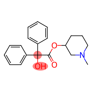 (1-甲基哌啶-3-基)2-羟基-2,2-二(苯基)乙酸酯