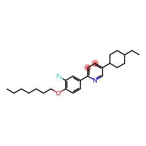 4-[5-(4-ethylcyclohexyl)-2-pyridinyl]-2-fluorophenyl heptyl ether