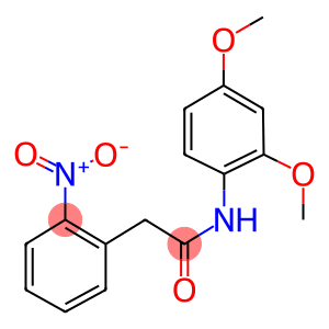 N-(2,4-dimethoxyphenyl)-2-{2-nitrophenyl}acetamide