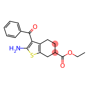 2-Amino-3-benzoyl-6ethoxycarbonyl-4,5,6,7-tetrahydrobenzo[b]thiophene