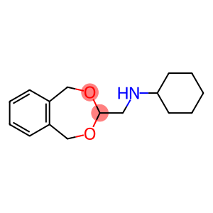 CYCLOHEXYL-(5,9-DIHYDRO-6,8-DIOXA-BENZO-CYCLOHEPTEN-7-YLMETHYL)-AMINE