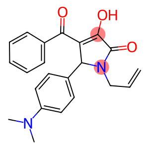 1-allyl-4-benzoyl-5-[4-(dimethylamino)phenyl]-3-hydroxy-1,5-dihydro-2H-pyrrol-2-one