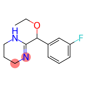 3,4,5,6-Tetrahydro-2-(α-ethoxy-3-fluorobenzyl)pyrimidine