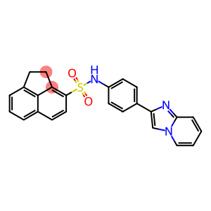 N-(4-imidazo[1,2-a]pyridin-2-ylphenyl)-1,2-dihydro-3-acenaphthylenesulfonamide
