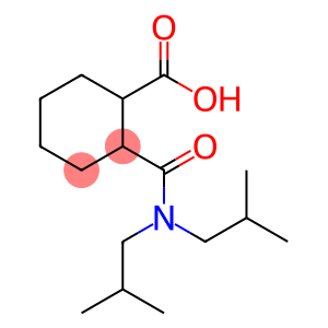 2-DIISOBUTYLCARBAMOYL-CYCLOHEXANECARBOXYLIC ACID