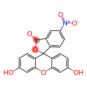 5-Nitro-3,6-Dihydroxyspiro[Isobenzofuran-1(3H),9-(9H)Xanthen]-3-One