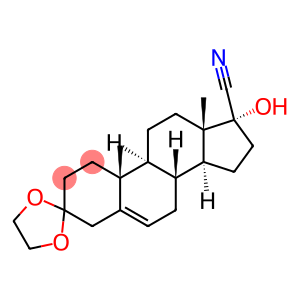 (17beta)-3,3-[ethylenebis(oxy)]-17-hydroxyandrost-5-ene-17-carbonitrile