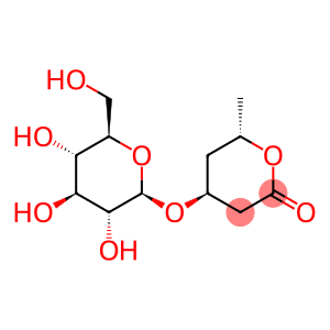 (4S)-4β-(β-D-Glucopyranosyloxy)tetrahydro-6α-methyl-2H-pyran-2-one