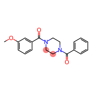 1-benzoyl-4-(3-methoxybenzoyl)piperazine