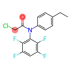 2-Chloro-N-(4-ethylphenyl)-N-(2,3,5,6-tetrafluorophenyl)acetamide