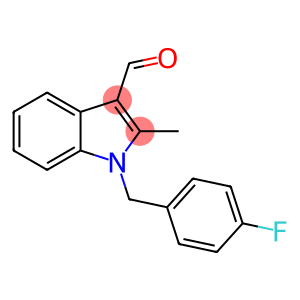1-[(4-FLUOROPHENYL)METHYL]-2-METHYL-1H-INDOLE-3-CARBOXALDEHYDE