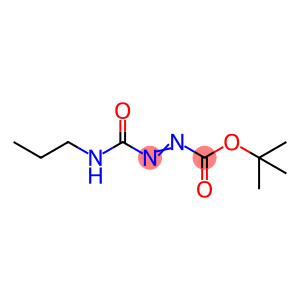 Diazenecarboxylic acid, [(propylamino)carbonyl]-, 1,1-dimethylethyl ester (9CI)