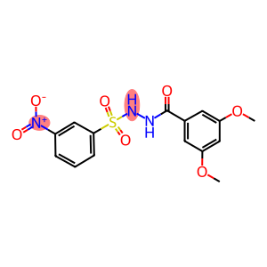 N'-(3,5-dimethoxybenzoyl)-3-nitrobenzenesulfonohydrazide