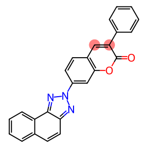 3-Phenyl-7-(1,2-2H-naphthotriazolyl)coumarin