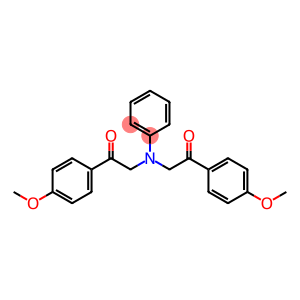 1-(4-METHOXY-PHENYL)-2-([2-(4-METHOXY-PHENYL)-2-OXO-ETHYL]-PHENYL-AMINO)-ETHANONE