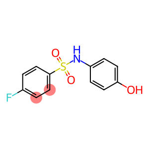 Benzenesulfonamide, 4-fluoro-N-(4-hydroxyphenyl)-