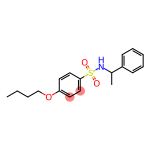 4-butoxy-N-(1-phenylethyl)benzenesulfonamide