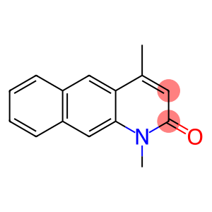 Benzo[g]quinolin-2(1H)-one, 1,4-dimethyl- (8CI,9CI)