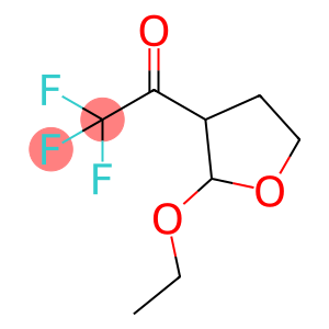 Ethanone, 1-(2-ethoxytetrahydro-3-furanyl)-2,2,2-trifluoro- (9CI)