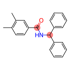 N-benzhydryl-3,4-dimethylbenzamide