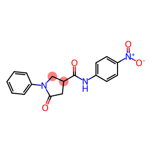 N-{4-nitrophenyl}-5-oxo-1-phenylpyrrolidine-3-carboxamide