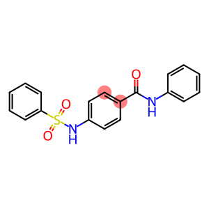 4-(benzenesulfonamido)-N-phenylbenzamide