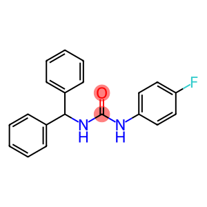 1-Benzhydryl-3-(4-fluoro-phenyl)-urea