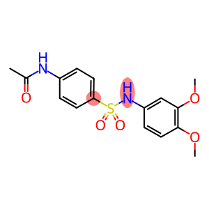 N-{4-[(3,4-dimethoxyanilino)sulfonyl]phenyl}acetamide