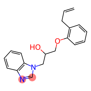 1H-Benzimidazole-1-ethanol, α-[[2-(2-propen-1-yl)phenoxy]methyl]-