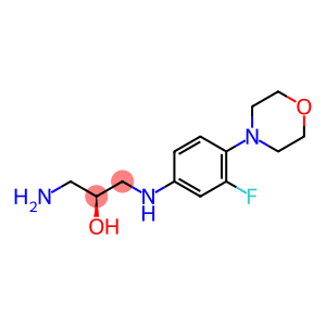 (S)-1-amino-3-((3-fluoro-4-morpholinophenyl)amino)propan-2- ol hydrochloride