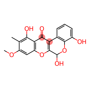 4,6,11-Trihydroxy-9-methoxy-10-methyl-[1]benzopyrano[3,4-b][1]benzopyran-12(6H)-one