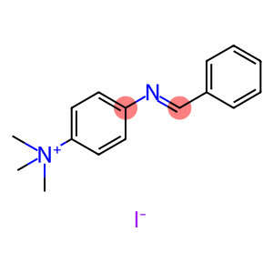 (4-(BENZYLIDENEAMINO)PHENYL)TRIMETHYLAMMONIUM IODIDE