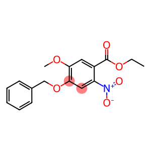 4-Benzyloxy-5-methoxy-2-nitro-benzoic acid ethyl ester