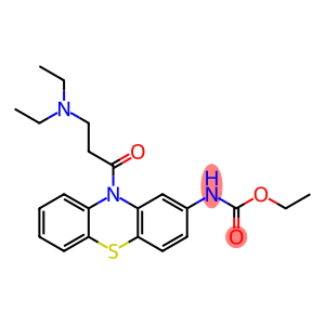 ethyl N-[10-[3-(diethylamino)propanoyl]phenothiazin-2-yl]carbamate