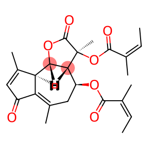 4-Angeloyloxypruteninone