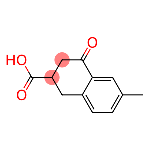 6-METHYL-4-OXO-1,2,3,4-TETRAHYDRO-NAPHTHALENE-2-CARBOXYLIC ACID