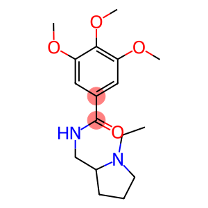 N-[(1-ethyl-2-pyrrolidinyl)methyl]-3,4,5-trimethoxybenzamide