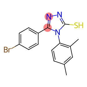 5-(4-bromophenyl)-4-(2,4-dimethylphenyl)-4H-1,2,4-triazole-3-thiol