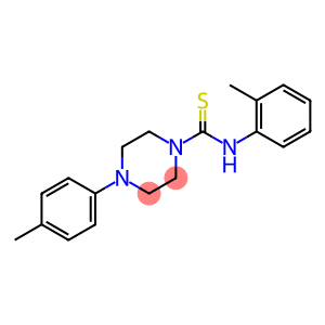 1-Piperazinecarbothioamide, N-(2-methylphenyl)-4-(4-methylphenyl)-