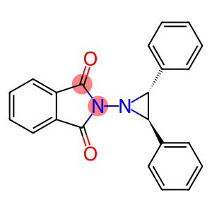 1H-Isoindole-1,3(2H)-dione, 2-[(2R,3R)-2,3-diphenyl-1-aziridinyl]-, rel-