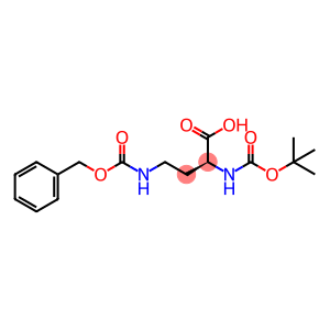 Butanoic acid, 2-[[(1,1-dimethylethoxy)carbonyl]amino]-4-[[(phenylmethoxy)carbonyl]a mino]-, (2S)-