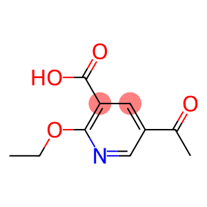 3-Pyridinecarboxylicacid,5-acetyl-2-ethoxy-(9CI)