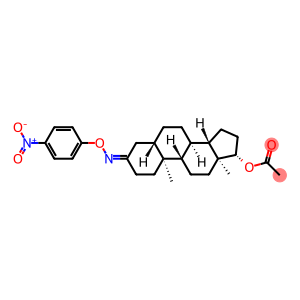 17β-Acetyloxy-5α-androstan-3-one O-(p-nitrophenyl)oxime