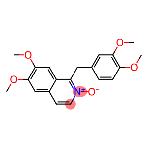 Isoquinoline,1-[(3,4-dimethoxyphenyl)methyl]-6,7-dimethoxy-, 2-oxide