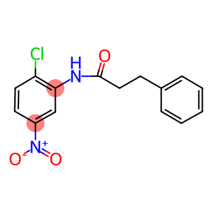 N-{2-chloro-5-nitrophenyl}-3-phenylpropanamide