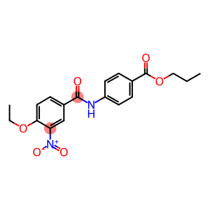 propyl 4-({4-ethoxy-3-nitrobenzoyl}amino)benzoate